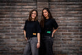 Black/Orange Girl Boxy fit