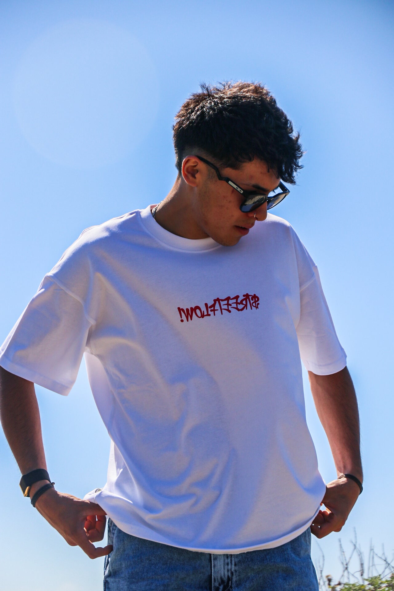 Red Graffiti Tee