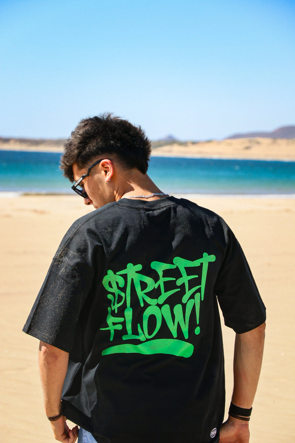 Green Graffiti Tee
