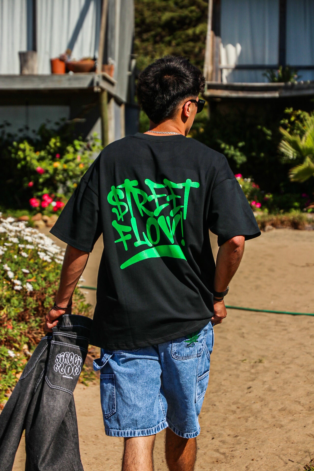 Green Graffiti Tee