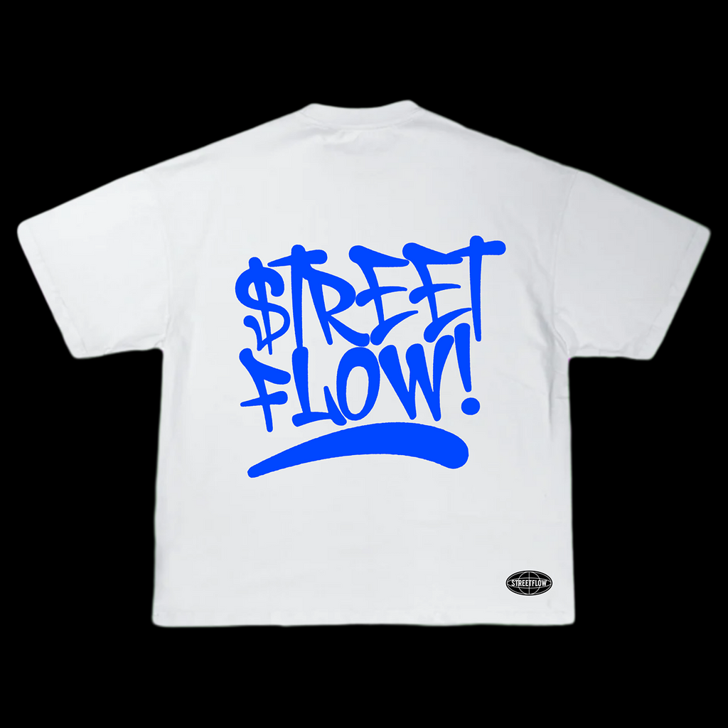 Blue Graffiti Tee
