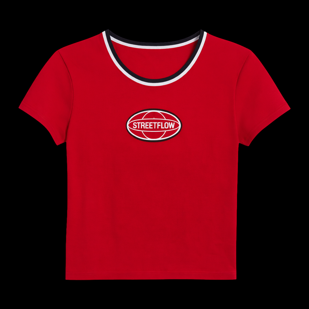 Red Baby tee