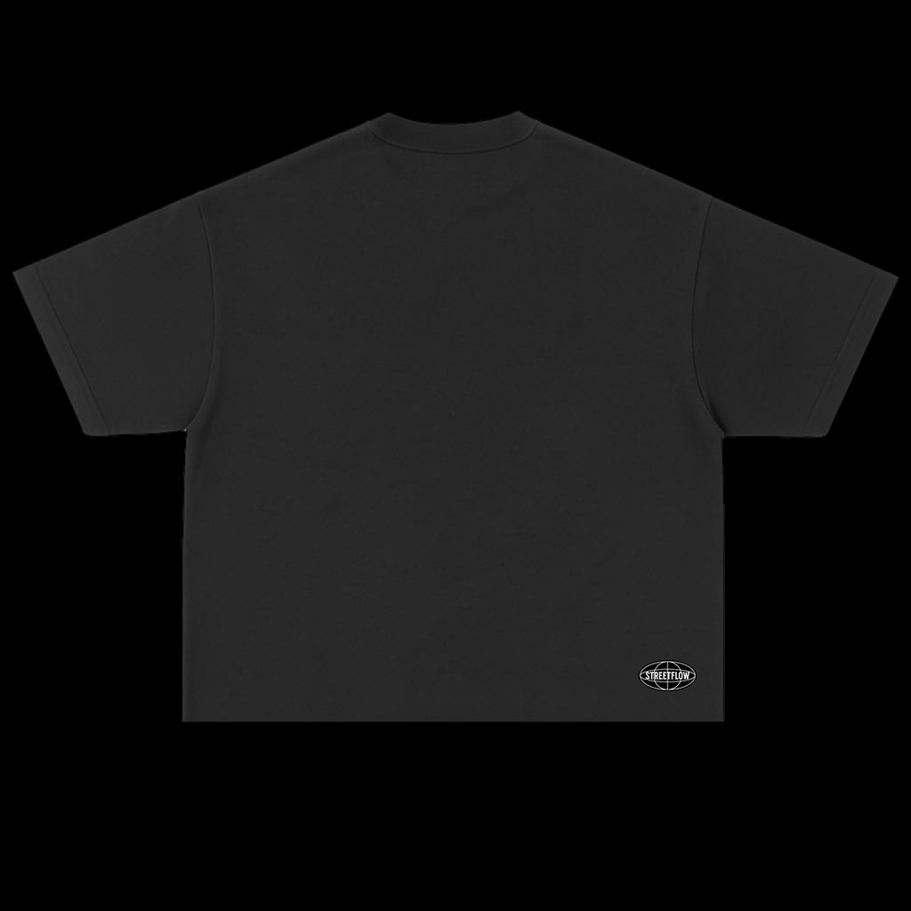 Black/Green Girl Boxy fit